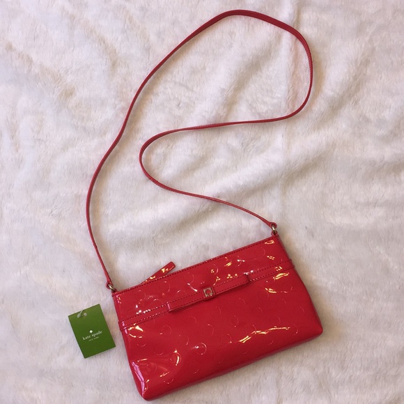 kate spade Handbags - •NEW• Kate Spade vinyl crossbody purse